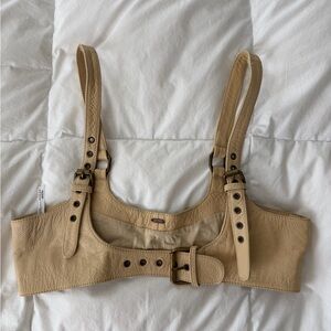 Free People leather harness